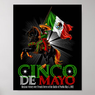 Poster Cinco De Mayo Byttle De Puebla 5 De Maio
