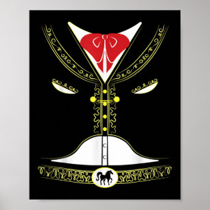 Poster Cinco De Mayo Costume Mariachi Mexicano Charro Par