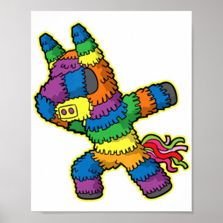 Poster Cinco de Mayo Dabbing Pinata Fiesta 5