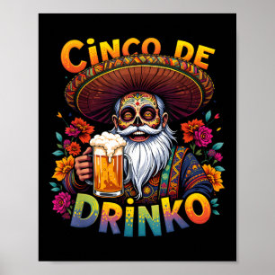 Poster Cinco De Mayo Fiesta Encantado Mexicano Cinco De D