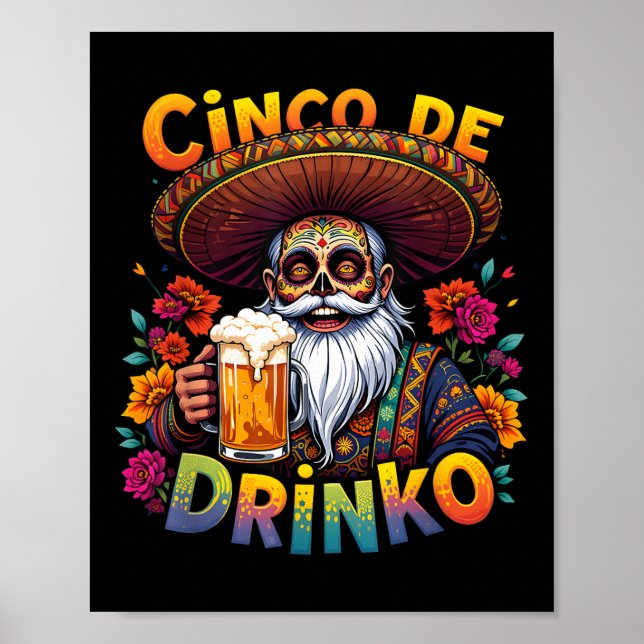 Poster Cinco De Mayo Fiesta Encantado Mexicano Cinco De D (Frente)