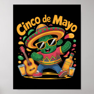 Poster Cinco De Mayo Fiesta Party 5 De Mayo Encantado Mex
