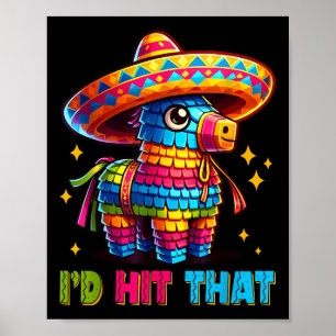 Poster Cinco De Mayo Ideias Engraçadas Eu Atingi Que Pina