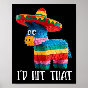 Poster Cinco De Mayo Ideias Engraçadas Eu Atingi Que Pina