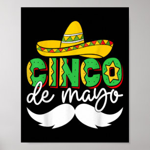 Poster Cinco De Mayo Lets Fiesta Squad 5 De Mayo Mexicano