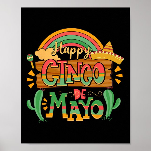 Poster Cinco de Mayo Men Women Kids 5 De Mayo Mexicano Fi (Frente)