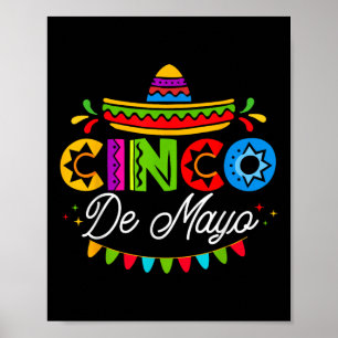 Poster Cinco De Mayo Mexicano Fiesta Squad 5 De Mayo Mexi