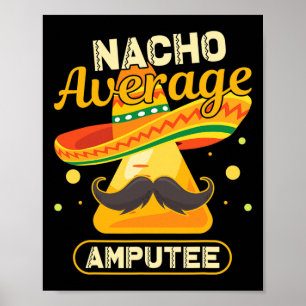 Poster Cinco De Mayo Nacho Média Amputeon Cirurgião Amput
