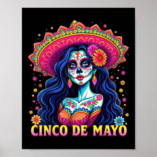 Poster Cinco De Mayo (Partido Fiesta Mexicano 5 De Mayo W (Frente)