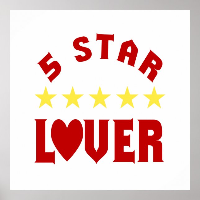 Pôster Cinco estrelas (Frente)