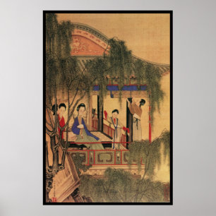 Pôster Cinco senhoras chinesas