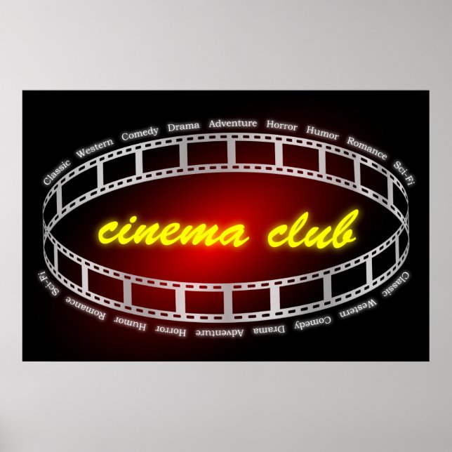 Pôster Cinema clube (Frente)