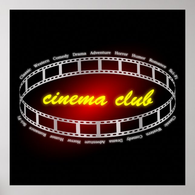Pôster Cinema clube (Frente)