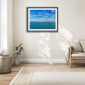 Poster Cingapura - Rota de Transporte com Navios de Carga