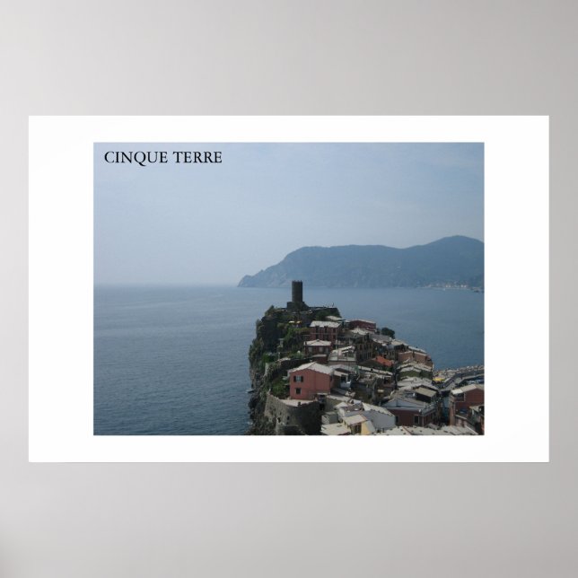 Poster Cinque Terre (Frente)