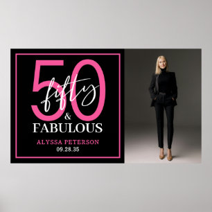 Poster Cinquenta e Fantástico Foto Festa de 50 Anos
