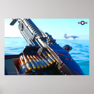 POSTER CINTO DE MUNIÇÃO M60