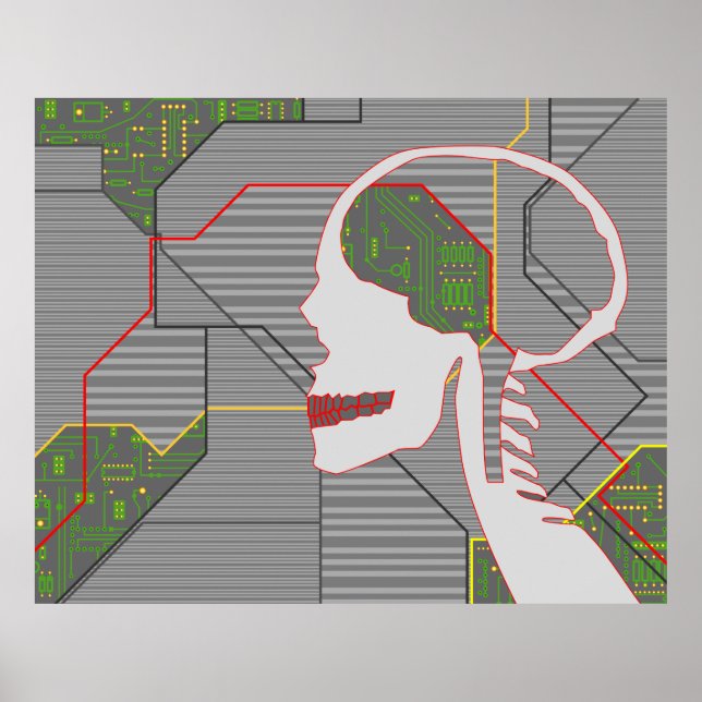 Poster cinza (Frente)