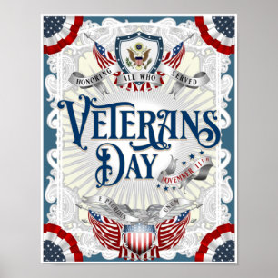 Poster Cinza Allin "DIA VETERANO VITORIANO"
