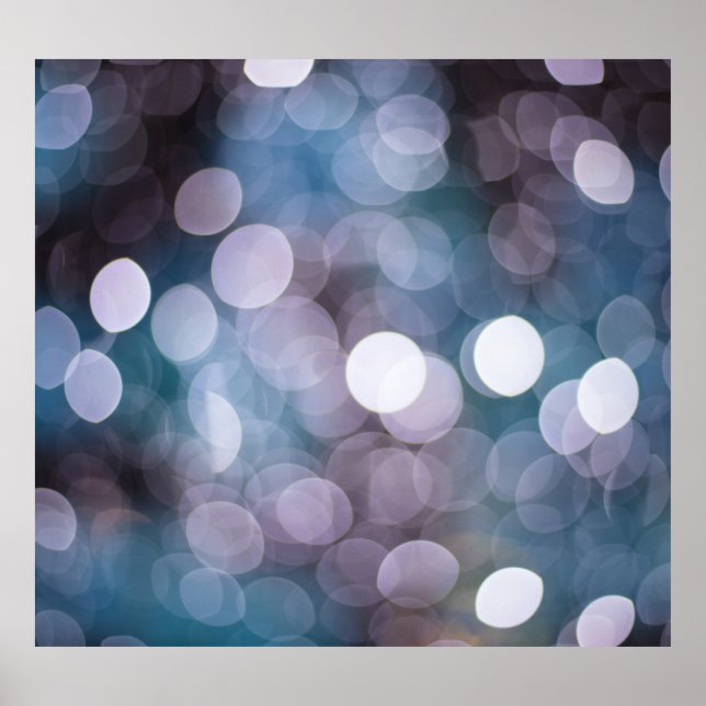 Poster Cinza azul, fundo abstrato. (Frente)