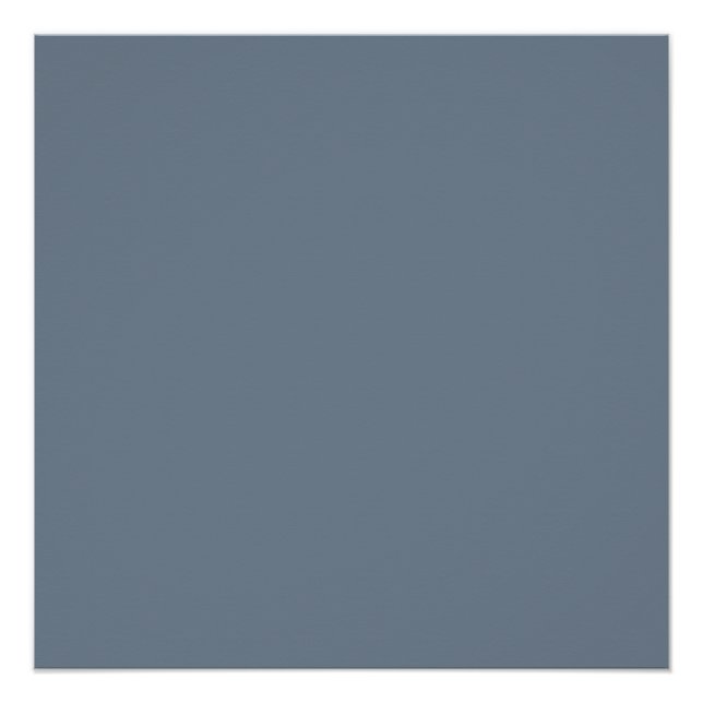 Pôster cinza de ardósia colorida (Frente)