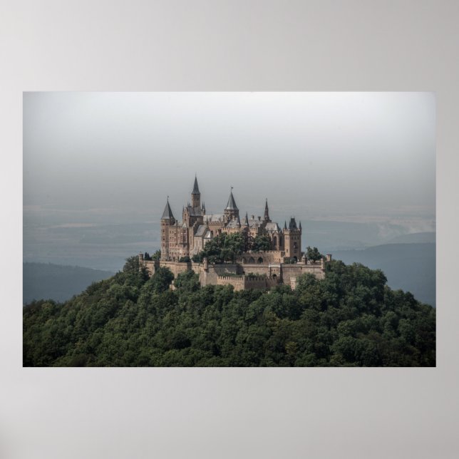 POSTER CINZA E CASTELO BRANCO NA COLINAS (Frente)