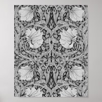 Cinza Pimpernel Monotone, William Morris