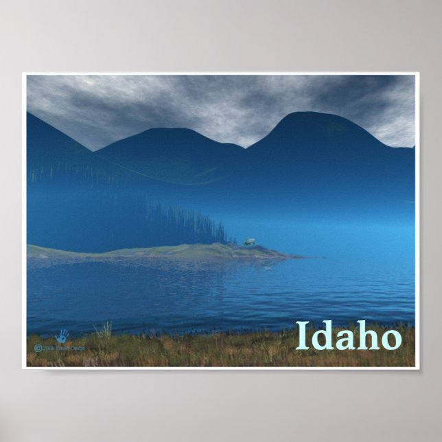 Pôster Cinza Ponderay (Frente)