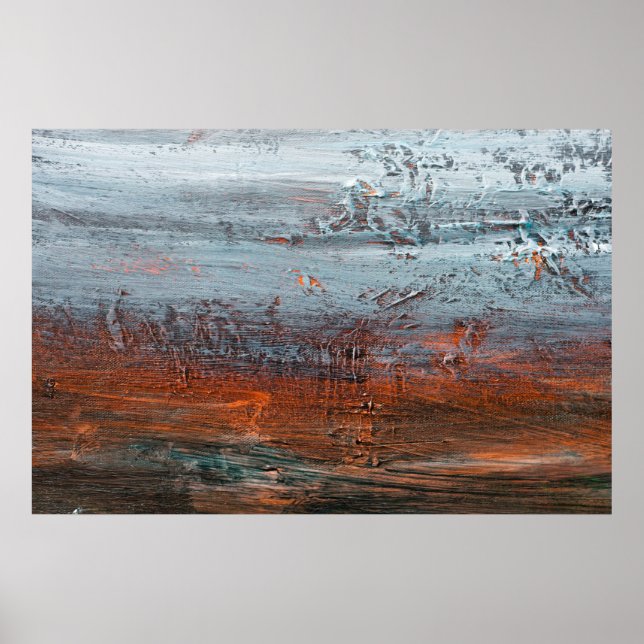 Poster Cinza Sky (Frente)