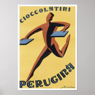 Poster Cioccolatiri Perugina Anúncio