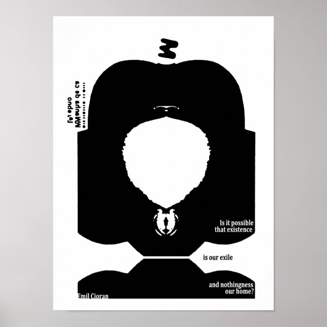 Poster Cioran Cote (Frente)