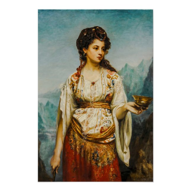 Pôster Circe de Jean Jules Bardin (1875) (Frente)