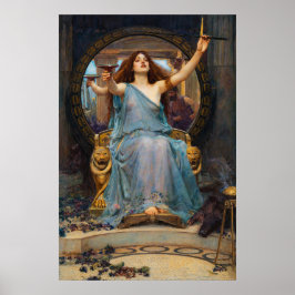 Poster Circe Oferecendo a Taça a Ulisses por Waterhouse