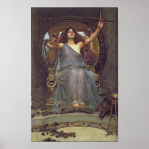 Poster Circe Oferecendo a Taça John William Waterhouse