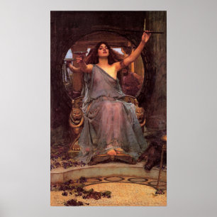 poster "Circe Offering the Cup to Odysseus"