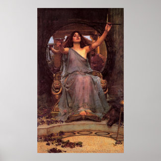poster "Circe Offering the Cup to Odysseus"