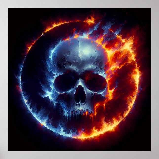 Poster Circle of Flames  (Frente)