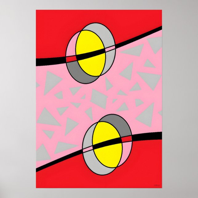 Poster Circled Back Scrum Design II (Frente)