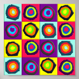 Poster circles pattern