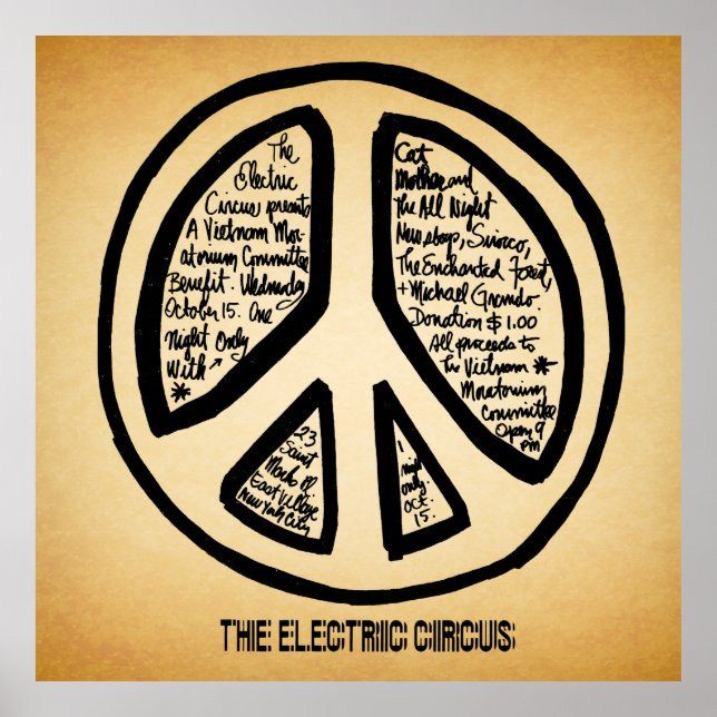 Poster Circo elétrico 1 (Frente)