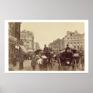 Pôster Circo regente, Londres, c.1880 (foto do sepia)