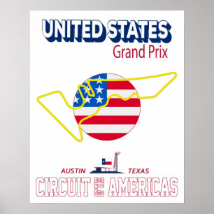 Poster Circuito da América - COTA
