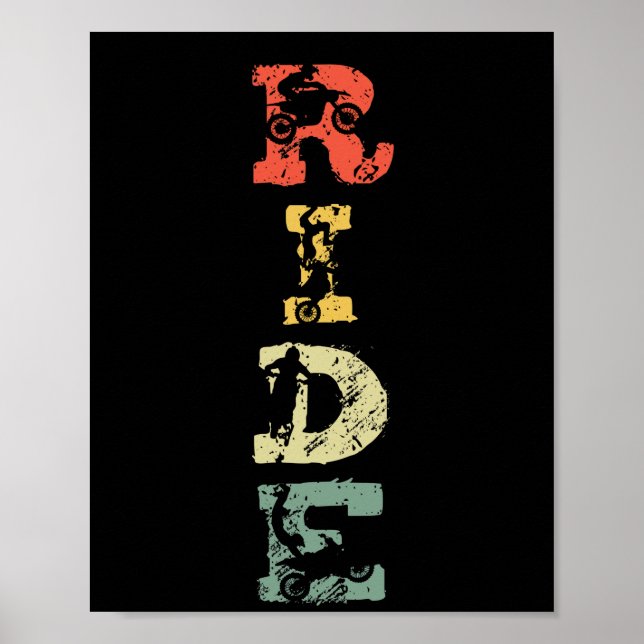 Poster Circuito de Motocross com Camada de Camada de Circ (Frente)