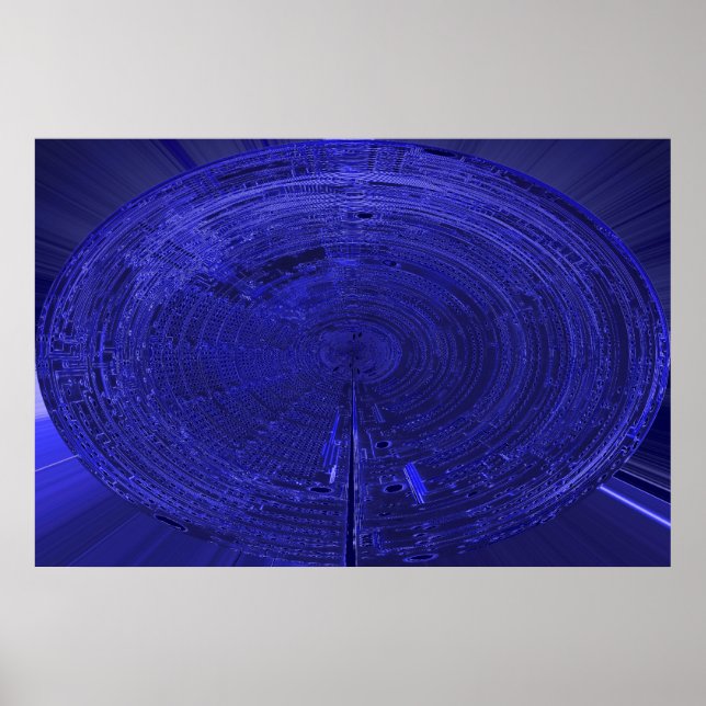 Poster circuito eletrônico fantasia (Frente)