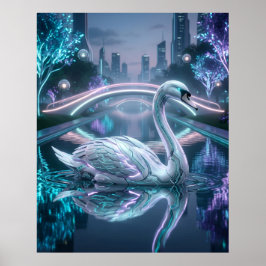 Poster Circuito Swan Mirror Canal