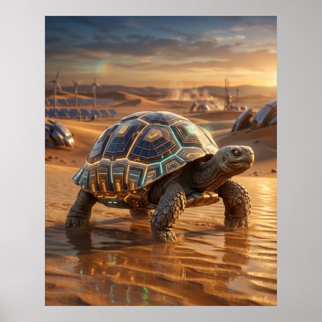 Poster Circuito Tortoise Dunas Solares (Frente)