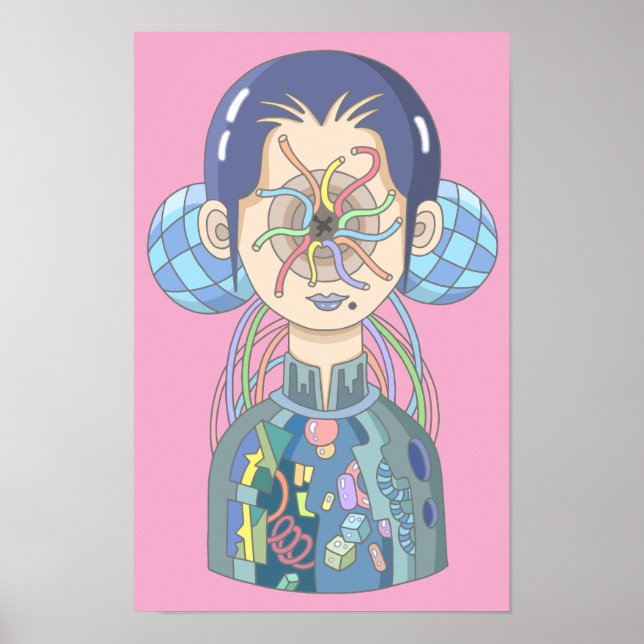 Poster Circuitos cerebrais. (Frente)