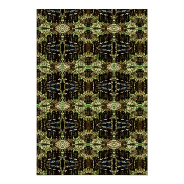 Pôster Circuitos de computador para o Laboratório Technop (Frente)