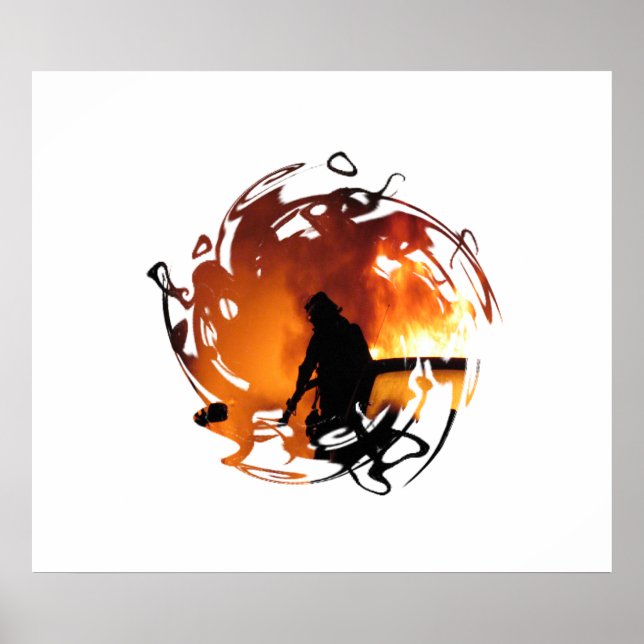 Pôster Círculo das chamas (Frente)