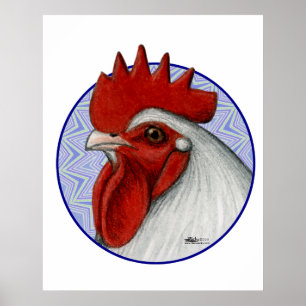 Pôster Círculo de Cabeça de Orpington